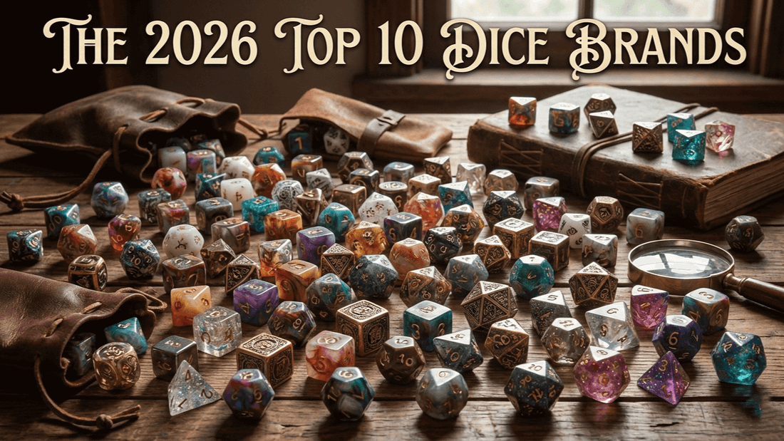 The 2026 Top 10 Dice Brands Table
