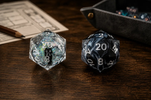 Liquid Core Dice vs Solid Resin Dice: What’s the Difference?