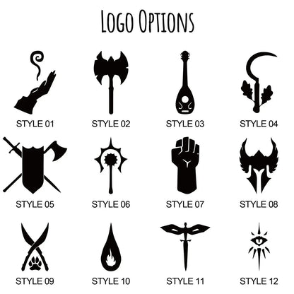 Personalized DND dice box service, Only service, not include box