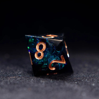 URdice Nebula Mist Space Dice Set-D8