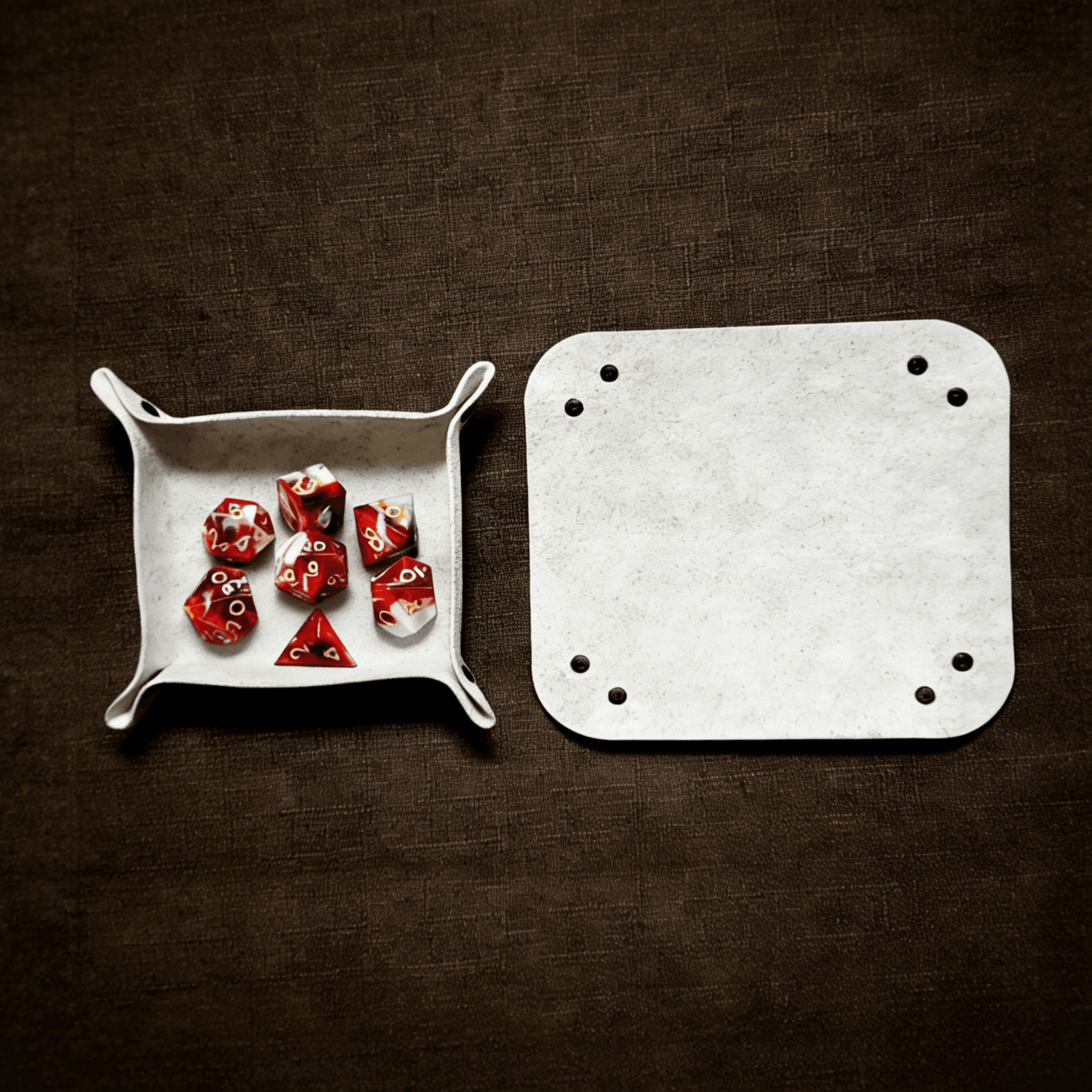 Soft Wool Felt Dice Tray - D&D MTG Game