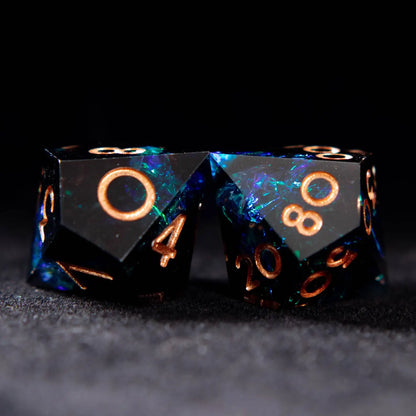 URdice Nebula Mist Space Dice Set-D10