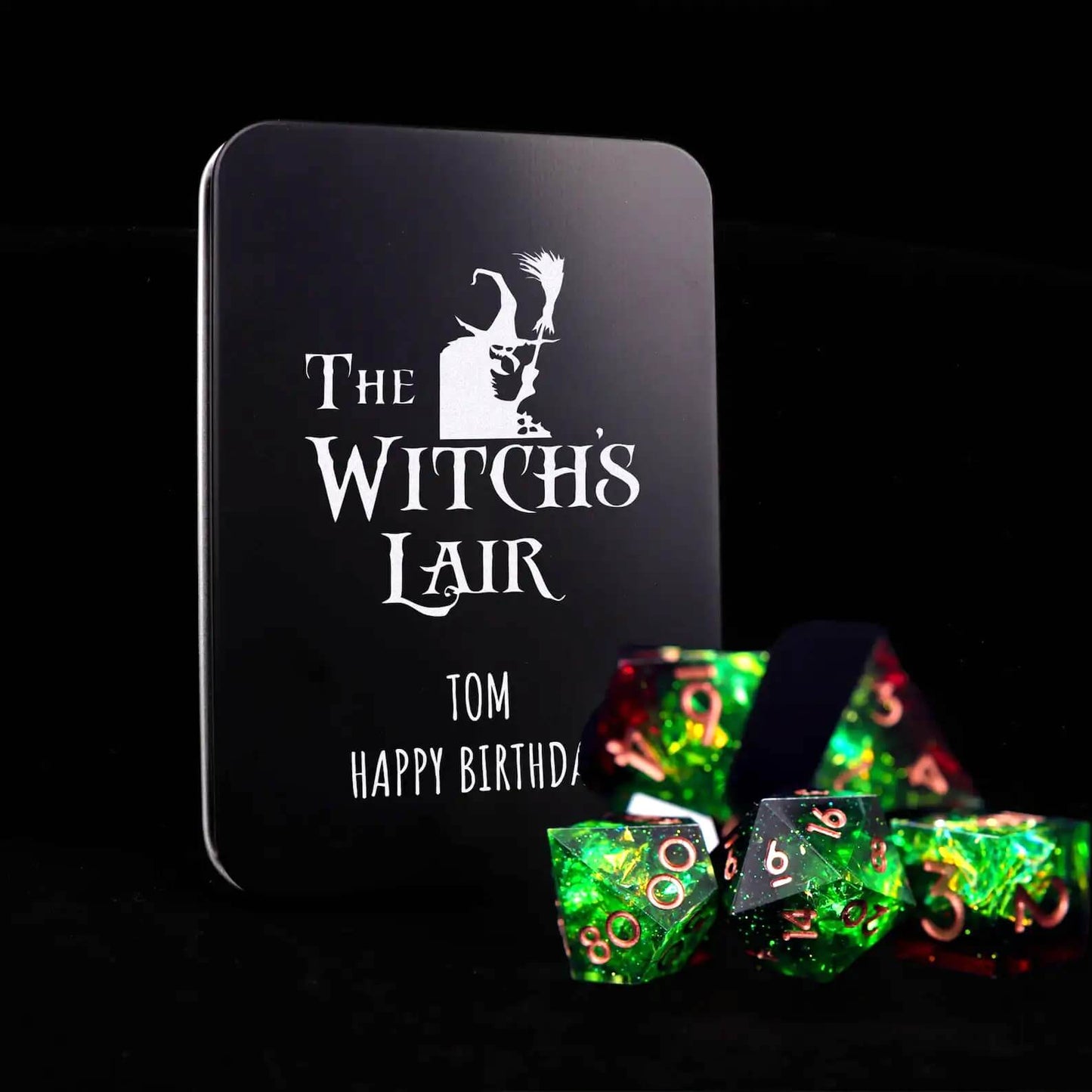 URdice Poison Ivy Resin Dice Set -2