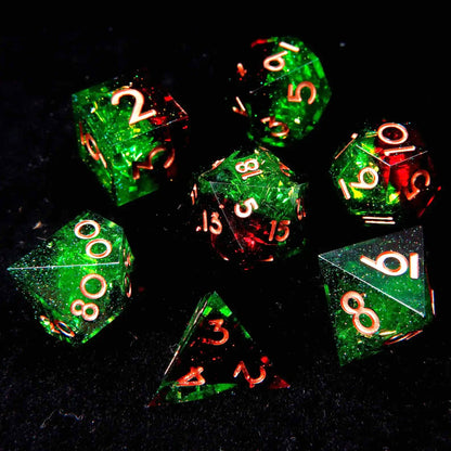 URdice Poison Ivy Resin Dice Set -3