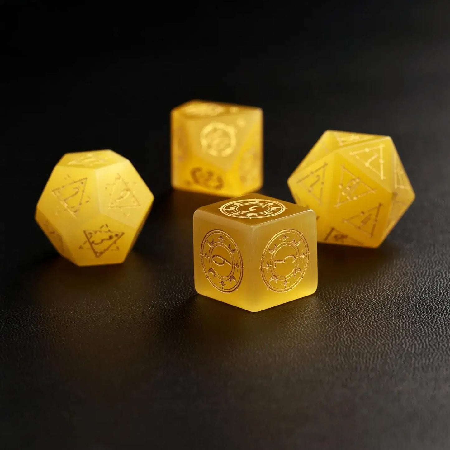 Yellow-Gemstone-Dice-3-Pcs-Group-DND