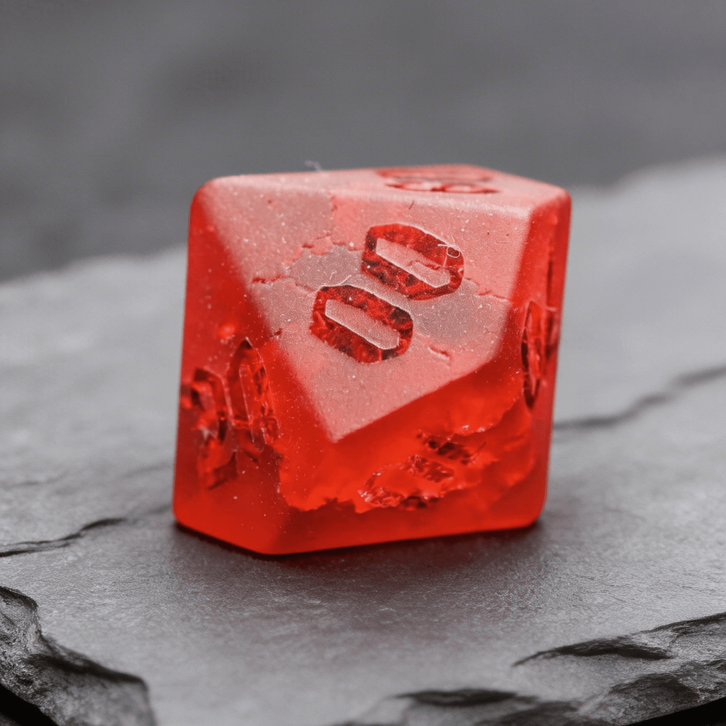 red-gemstone-dice-set-d percent-macro