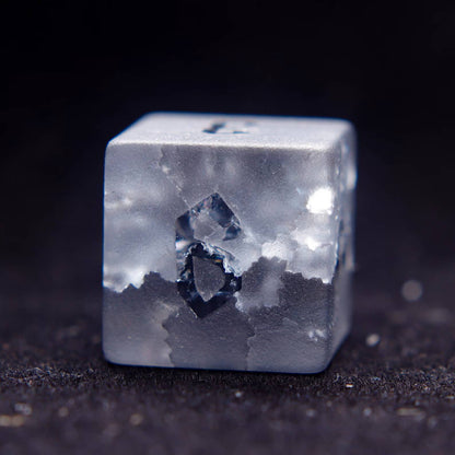 A trio of D6 dice from the URdice set, demonstrating the consistency and beauty of the best dnd dice.